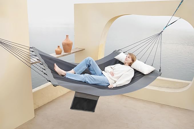Only Textilene Hammocks for Outdoor (Volcano Grey)