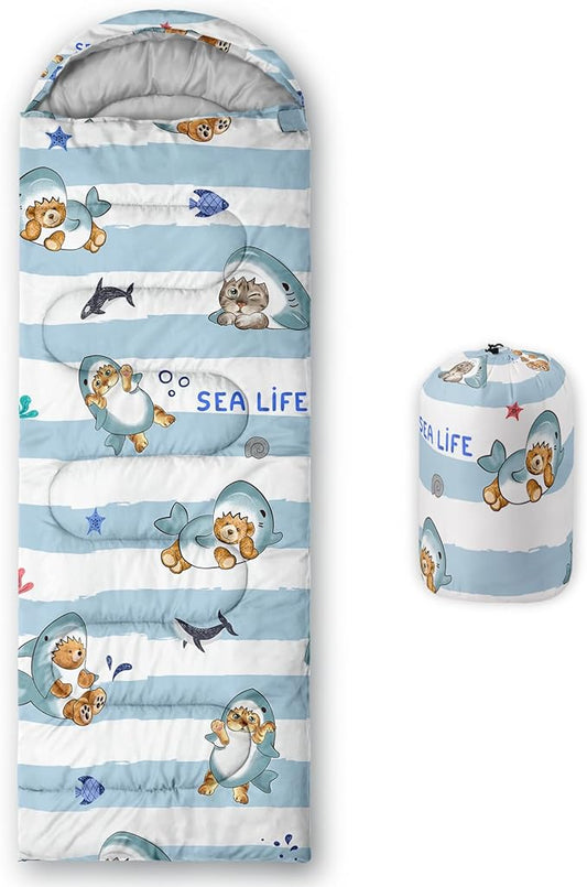 CVHOUSE Camping Sleeping Bags,3 Season Warm & Cool Weather,Lightweight,Waterproof Sleeping Bags for Adults & Kids,Traveling,and Outdoors,Camping Gear Equipment