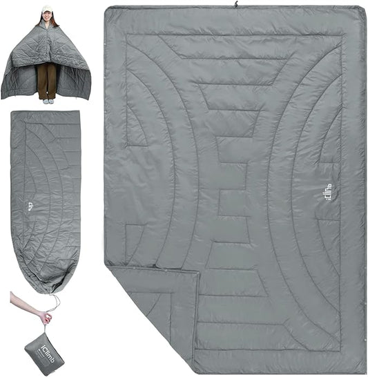iClimb 3M Thinsulate Insulation Warm Camping Blanket Ultralight Compact