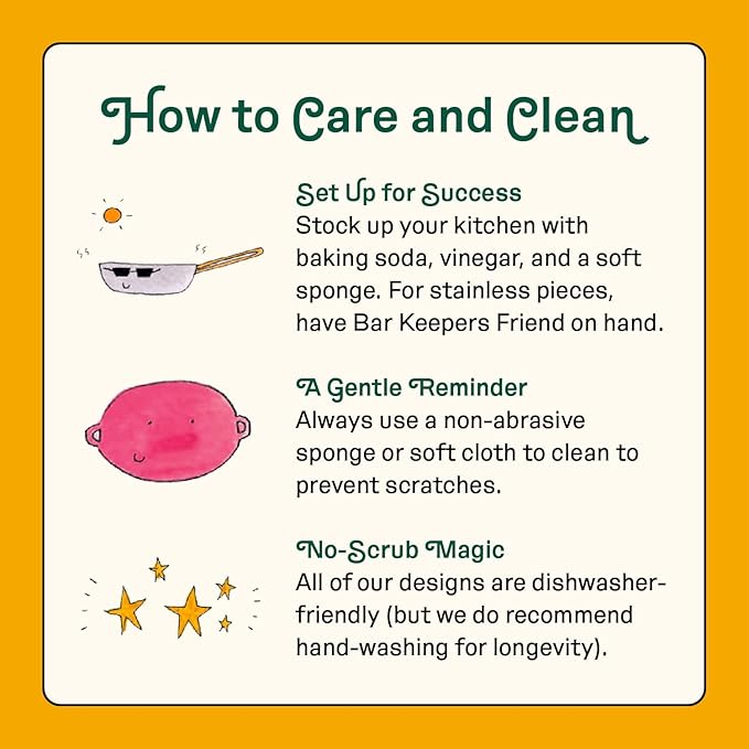 Great Jones Dutch Baby Dutch Oven with Lid (Mustard, 3.5-Quart) | Enameled Cast Iron, Round Shape | Safe for Stovetops & Ovens up to 500°F | Space-Saving & Dishwasher-Friendly | Small-Batch Cooking