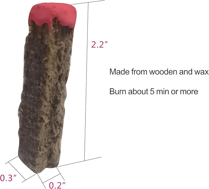 Barbecue Natural Wax Infused Wooden Match Grill Fireplace Waterproof Party Camping Hiking Bushcraft Outdoor + Free Tin Container (1 x 20 Matches)