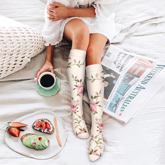 6 Pack Copper Compression Socks for Women and Men Circulation-Best Support for Medical, Running,Nursing,Athletic