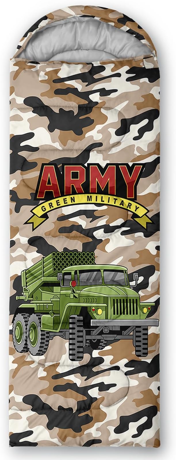 AILONEN Blue Glowing Basketball Sleeping Bag for Kids Boys,Warm and Cool Weather,Lightweight,Waterproof Backpacking,City Theme Ball Sports Sleeping Bag for Camping