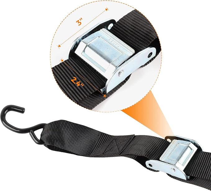 Cargo Net for Pickup Truck Bed Adjustable 42"x50" Truck Bed Cargo Netting with S-Hook Fittings 2” Wide Heavy Duty Small Trunk Net Automotive Carrier for SUV Car Trailer