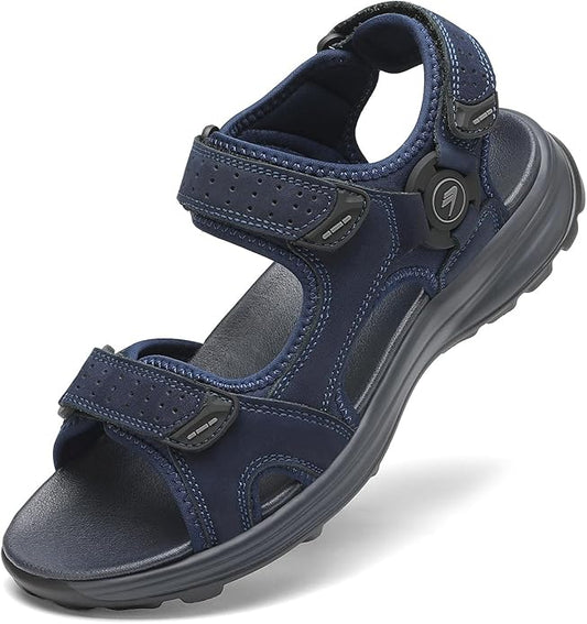 FLARUT Men's Sport Sandals Outdoor Hiking Sandal Open Toe Walking Sandals for Summer Beach Water Shoes