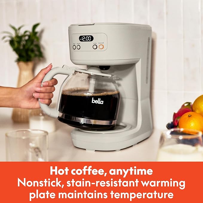 bella 12 cup Programmable Coffee Maker
