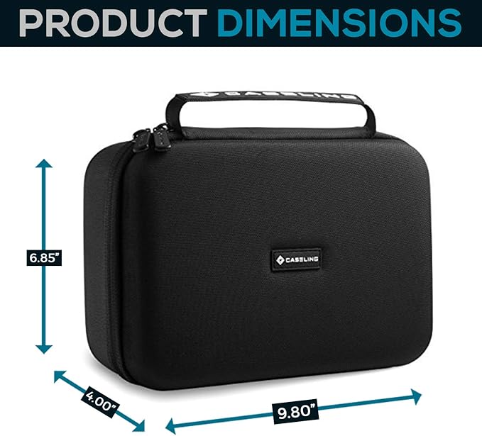 caseling Hard Case Compatible with GB70 2000 Amp 12V Lithium Jump Starter Battery Pack with Mesh Pocket for Accessories