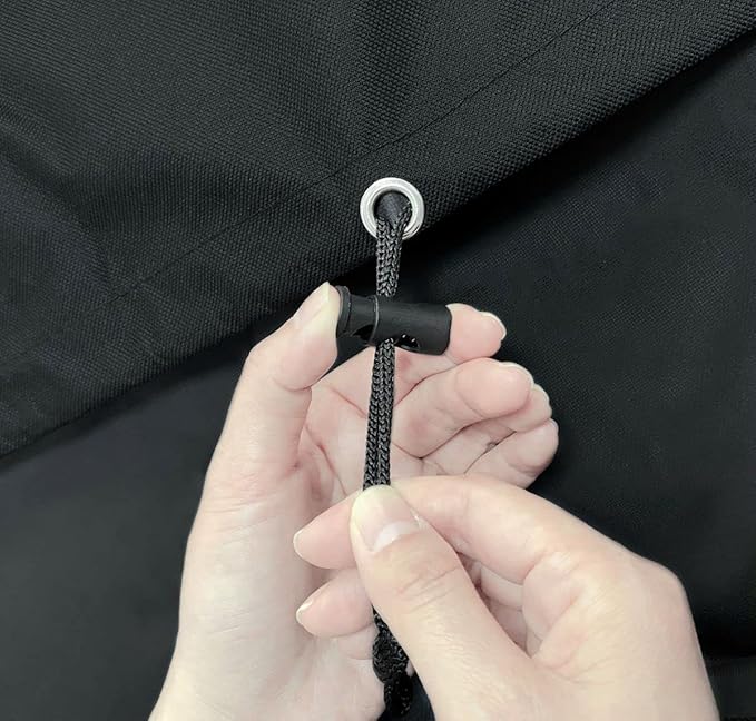 Heavy Duty Grill Cover Compatible with 1666 Blackstone 22inch Tabletop Griddle Without Hood, Also Compatible with Royal Gourmet PD1202S and Cuisinart CGG-501, Waterproof & Windproof