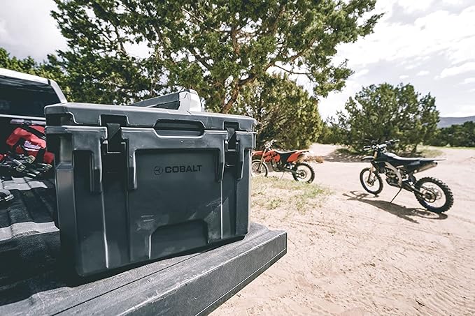 Cobalt 25 Quart Roto-Molded Super Ice Cooler | Large Ice Chest Holds Ice Up to 3 Days |