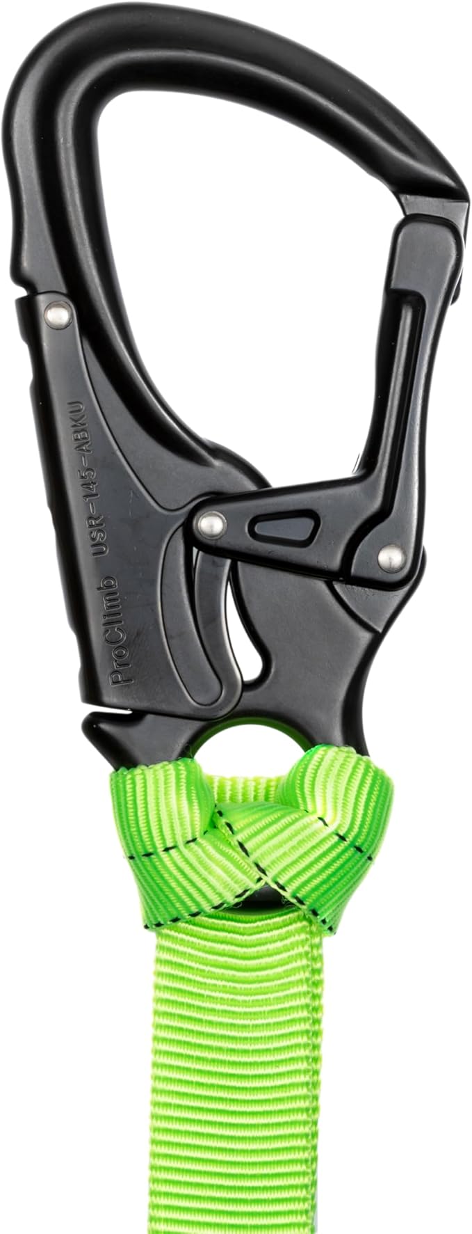 Arborist Speedline Kit - Lightweight, Durable 7075 Aluminum Snaphook, Resilient 1" Nylon Webbing, 29kN Sling Strength, 26" Six Pack