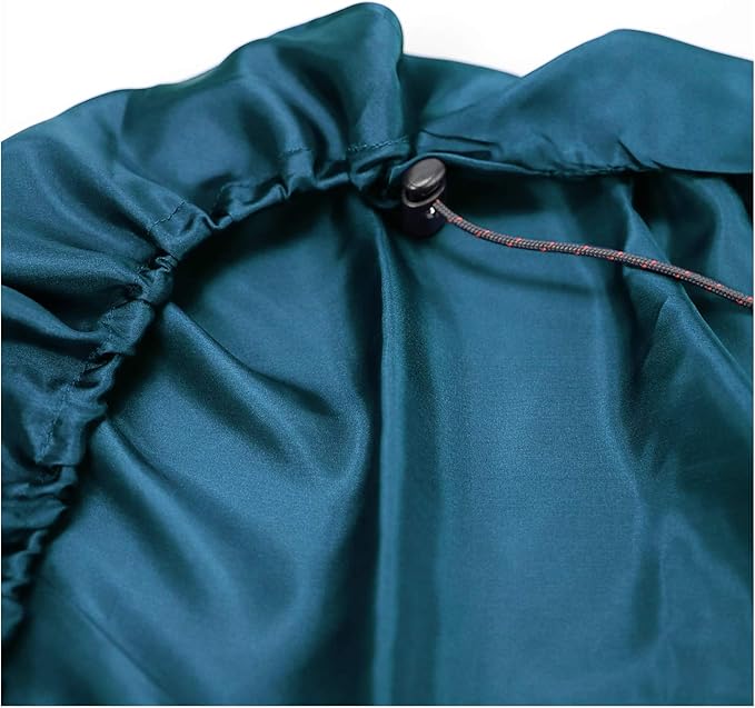 BROWINT Silk Sleeping Bag Liner, Silk Sleep Sack, Extra Wide 87"x43", Lightweight Travel Sheet for Hotels, More Colors for Option, Reinforced Gussets