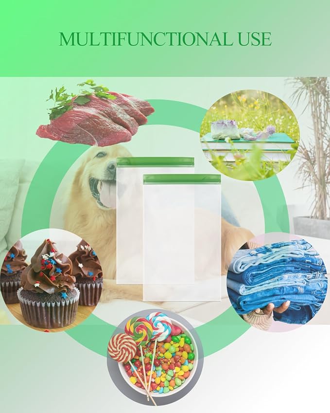 4 pack HEAVY DUTY Odor Proof Storage Bags-12ｘ20 Inch, Reusable Double-Tracked Ziplock Bags for Food Storage,Large Bear Bag fit Camping, Hiking, Water Sports and Home Organization