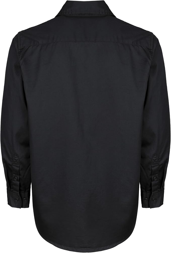 BOCOMAL FR Shirts 6.25oz Lightweight Welding Shirts Flame Resistant Men's Fire Retardant Shirt