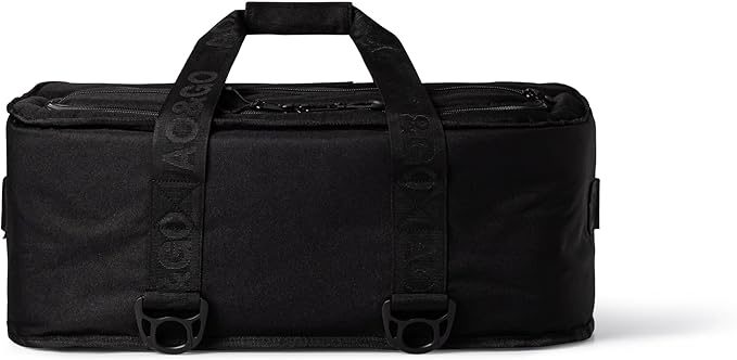 AO Coolers Stow 'n Go Canvas Soft-Sided Cooler, Low Profile and Leak Proof, Insulated for 24-Hour Cold, Black, 38-Can