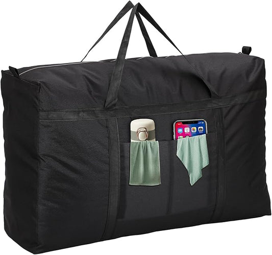 127L-34 Gallon Multipurpose Extra Large Storage Bags,Heavy Duty Moving Bags,Totes Moving Boxes Supplies for College,Christmas Tree Bag,Duffle Bags for Travel for Space Saving Moving Storage