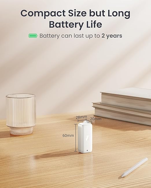 Bluetooth Hygrometer Thermometer, IP65 Indoor Outdoor Humidity Sensor with Remote App Control, Room Temperature Monitor with 394ft Bluetooth Range, 2-Year Battery Life (Outdoor Meter*2)