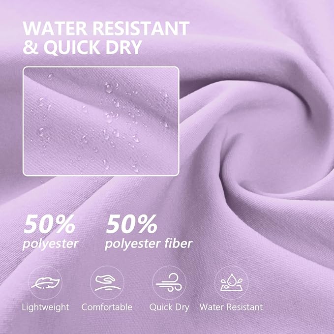 Hiking Pants Women Lightweight Cargo Pants Quick Dry Water Resistant Outdoor Travel Pants with Zipper Pockets