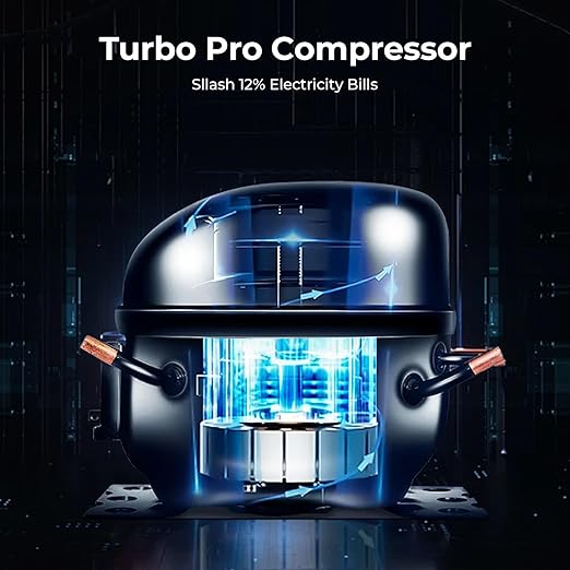 Antarctic Star Countertop Ice Maker Machine, 8 Ice Cubes in 6 mins, 26lb/Day Ice with 2 Sizes- Portable Mini, Energy Saving & Basket/Scoop for Home/Party/Travel/Camping/Bar, Dark Black