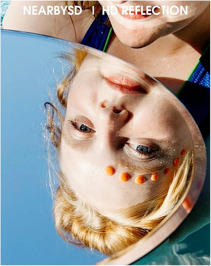 48"x14" Black Full Length Mirror – Door Hanging Mirror, Over The Door Mirror for Bathroom, Bedroom, Living Room & Locker Room