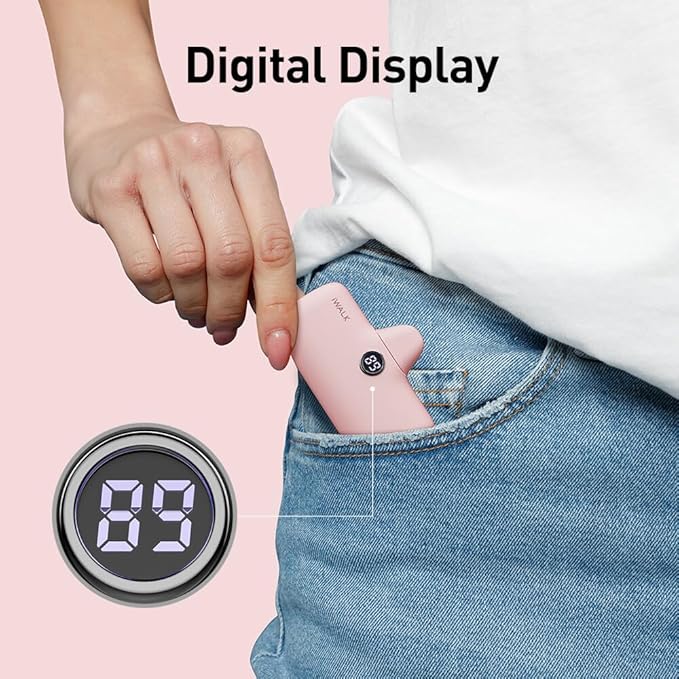 iWALK USB-C Portable Charger for iPhone 15/16, Mini 20W 4,800mAh Wireless Power Bank Fast Charging Travel Battery Pack Compatible with iPhone 16/15/15 Plus/15 Pro/15 Pro Max, Andriod Phone Samsung