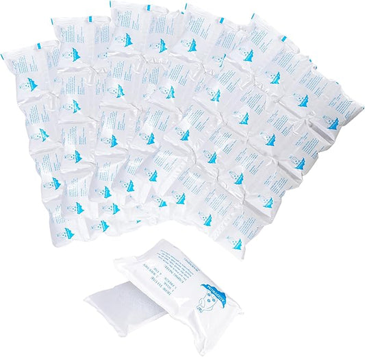 Dry Ice Packs for Shipping Frozen Food, Reusable Cold Ice Sheets for Coolers, Lunch Bag, Flexible Long-Lasting Ice Blanket Sheets for Shipping