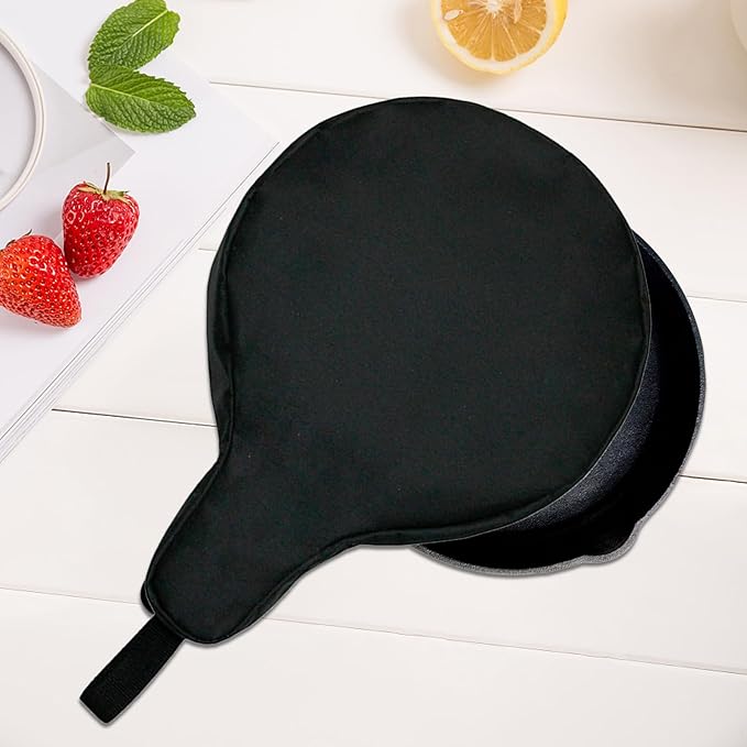 Cast Iron Camping Skillet Bag for 8'' 10'' 12'' Skillets, Durable Skillet Pan Storage Bag Water Resistant Frying Pan Bag with Hanging Loop, Lightweight Skillet Bag for Camping Outdoors,2 pcs