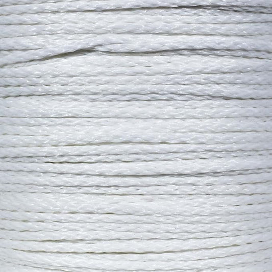 Hollow Braid Polypropylene Rope (3/16 Inch, 1000 Feet, White) - Barrier Rope - Trail Marking, Crowd Control, Golf Courses