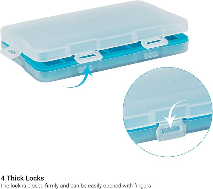 12 Slots CR2 Battery Case, CR2 Battery Holder CR15H270 Battery Storage, Shockproof & Water-Resistant Battery Case, PP Shell Ultra-Slim Easy to Carry