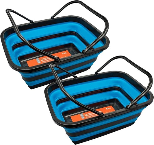 Survive Outdoors Longer Flat Pack Collapsible Sink (Pack of 2)