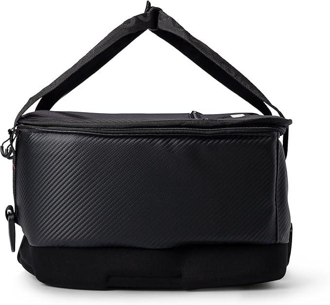 AO Coolers Stow N' Go Soft Cooler, Low-Profile, Leakproof with High-Density Insulation, Holds Ice for 24 Hours, HD Foam Bottom, Carbon Black, 18 Pack