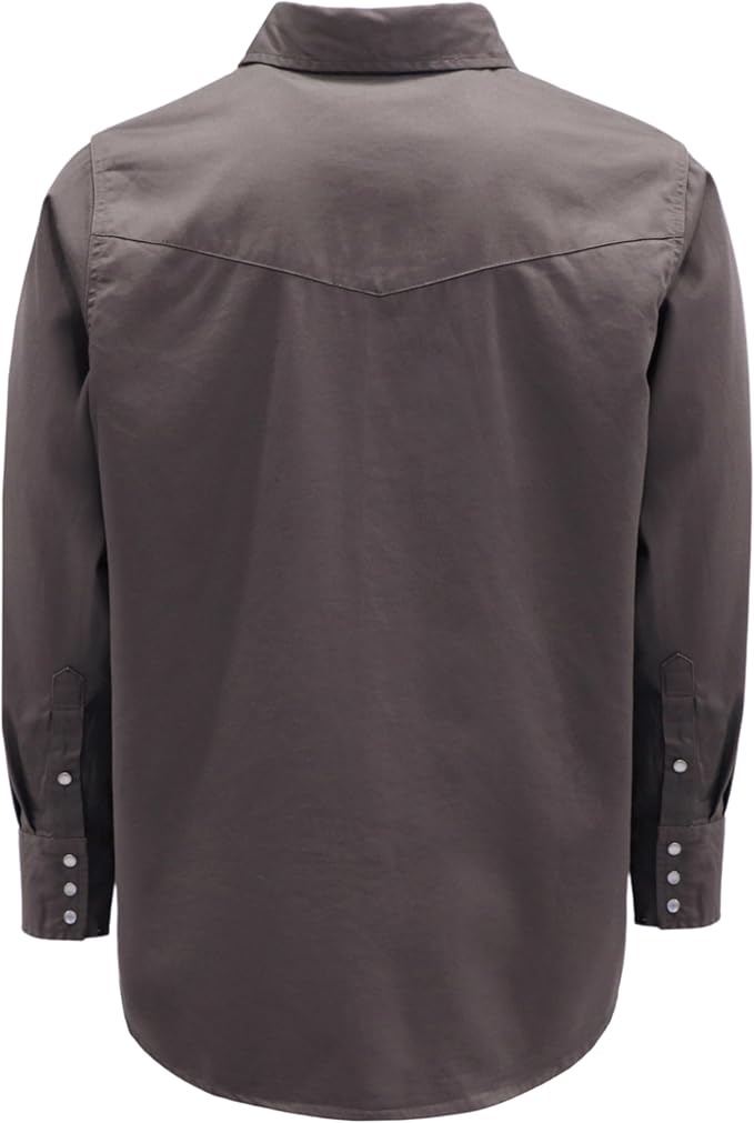 BOCOMAL FR Shirts 6.25oz Lightweight Welding Shirts Flame Resistant Men's Fire Retardant Shirt