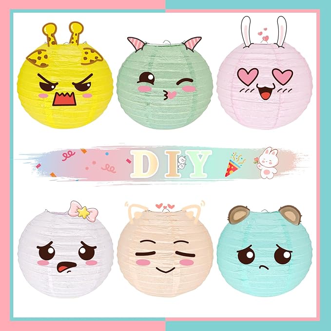 12Pcs 12" Colorful Pastel Paper Lanterns for Classroom Spring Children's Room Mother's Day Baby Shower Wedding Birthday Party Decorations, Macaron Rainbow Pastel Classroom Decor (12 inch)