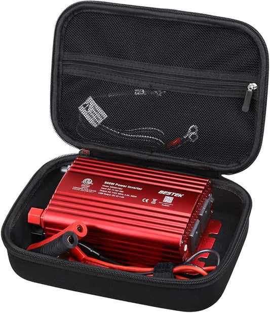 Aproca Portable Hard Storage Case, for Boost HD GB70 2000A UltraSafe Car Battery Jump Starter/BESTEK 500W Power Inverter