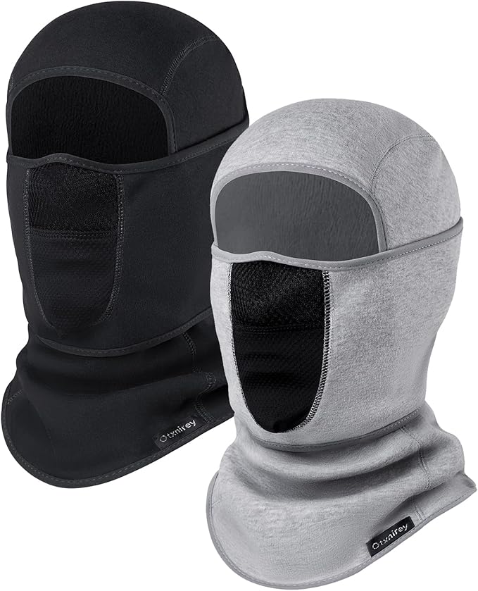 Balaclava Ski Mask (with Breathable Holes) Windproof Winter Fleece Neck Face Warmer for Men&Women