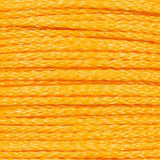 Hollow Braid Polypropylene Rope (5/16 Inch, 1000 Feet, Yellow) - Barrier Rope - Trail Marking, Crowd Control, Golf Courses