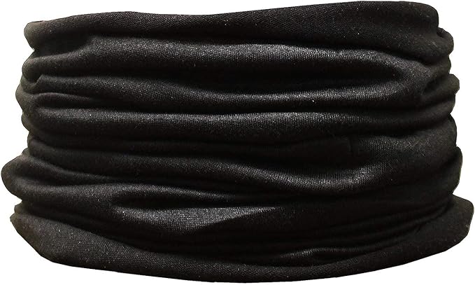 $averPak BodyForge & InsectGuard - Permethrin Treated Mosquitoes, Flies, Ticks & More Insect Repellent Tube Bandanna Neck Gaiter Headband (Black)