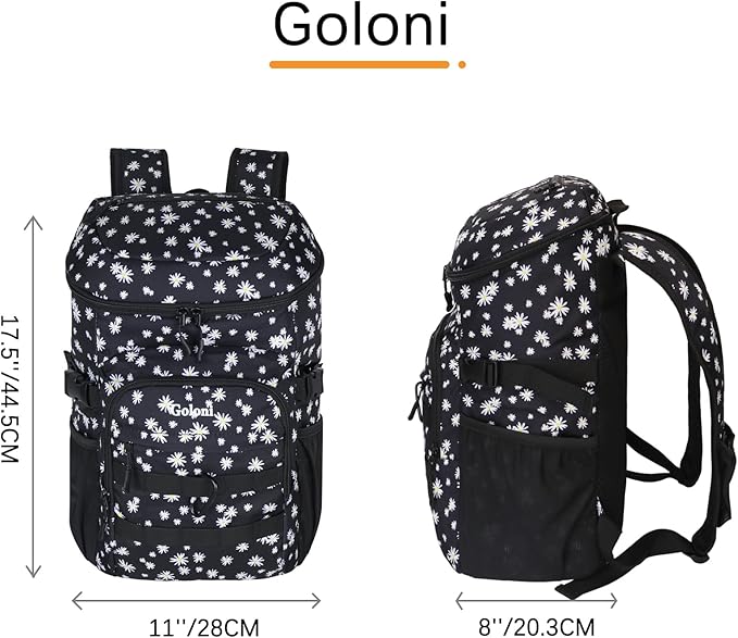 Cooler Backpack Insulated Leak Proof,Small Soft Coolers Bag for Men and Women Camping,Travel,Beach,Hiking,Picnic