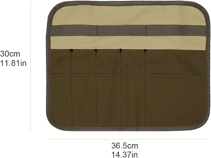 Camping Tableware Storage Bag,Kitchen Cooking Utensil Travel Flatware Organizer，for Outdoor Picnic Barbecue