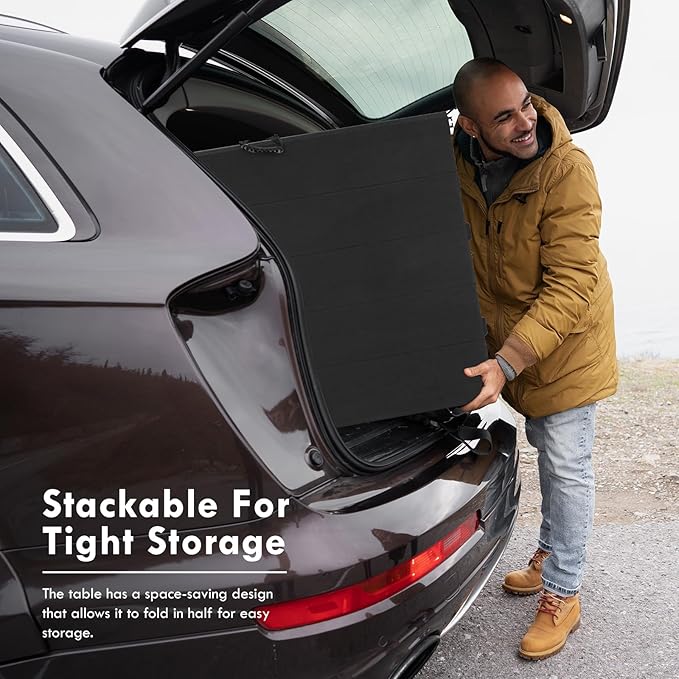 6Ft Folding Table,Lightweight Outdoor Folding Table,Perfect for Camping Picnics Durable Foldable Table with Easy Setup Ideal Portable Table for Indoor & Outdoor Use