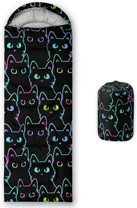 BailiPromise Camping Sleeping Bags,3 Season Warm & Cool Weather,Lightweight,Waterproof Sleeping Bags for Adults & Kids,Traveling,and Outdoors,Camping Gear Equipment