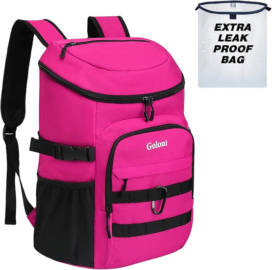 Cooler Backpack Insulated Leak Proof,Small Soft Coolers Bag for Men and Women Camping,Travel,Beach,Hiking,Picnic