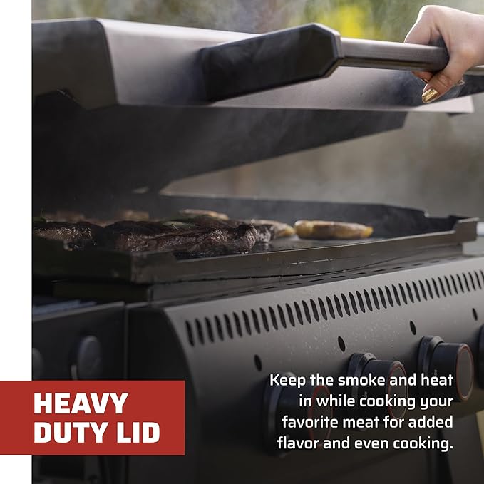 Camp Chef Gridiron 36 - Outdoor Griddle Grill with Flamethrower Ignition & Hidden Grease Catcher - Premium Flat Top Grill for Outdoor Cooking