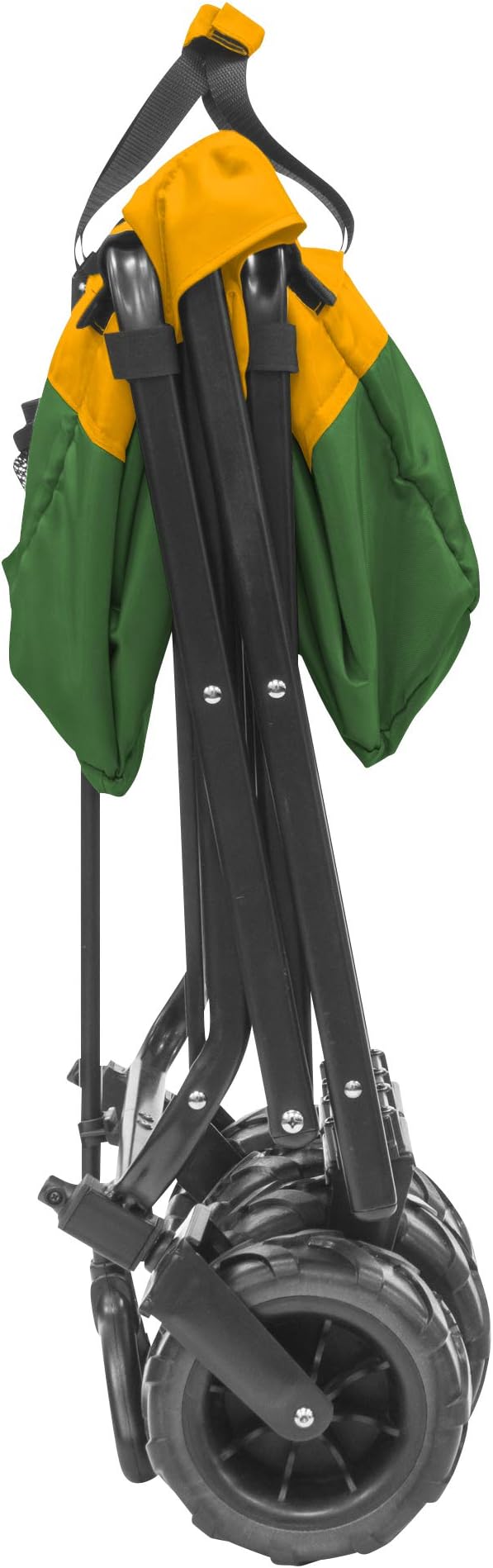 Creative Outdoor Push Pull Hauler Wagon for Kids, 200lbs Weight Capacity, All-Terrain Collapsible and Portable Folding Cart, Beach, Park, Garden, Camping & Tailgate