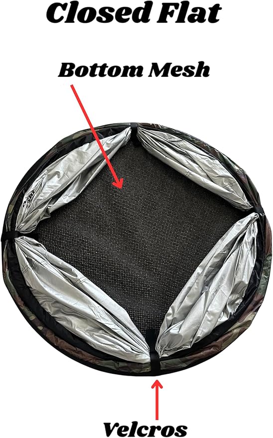 Portable Changing Room, Pop Up Pod - Privacy Tent, Dressing Room Tube or Portable Toilet Stall with Carry Bag for Camping, Beach, or Outdoor by The Portable Changing Room