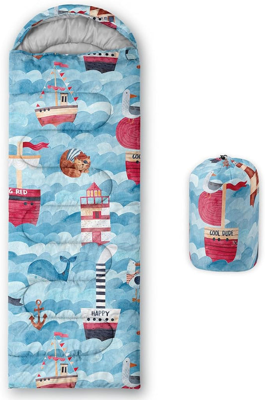 CVHOUSE Camping Sleeping Bags,3 Season Warm & Cool Weather,Lightweight,Waterproof Sleeping Bags for Adults & Kids,Traveling,and Outdoors,Camping Gear Equipment