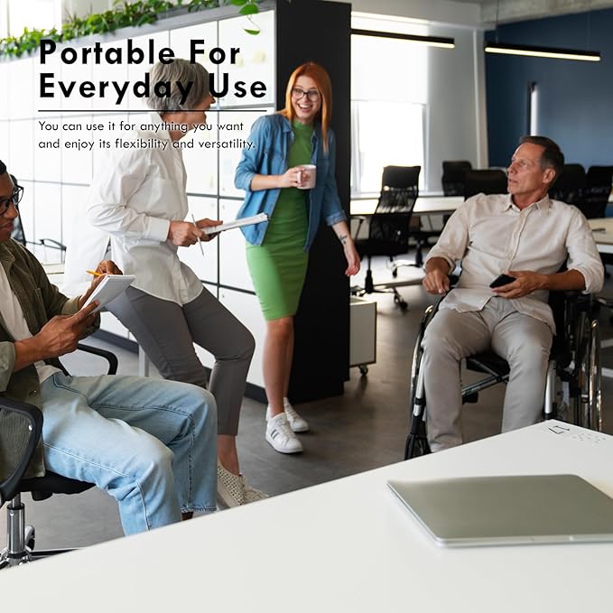 8Ft Folding Table,Sturdy Outdoor Folding Table, Perfect for Camping Picnics Parties Durable Foldable Table with Easy Setup Ideal Portable Folding Tables for Indoor & Outdoor Use