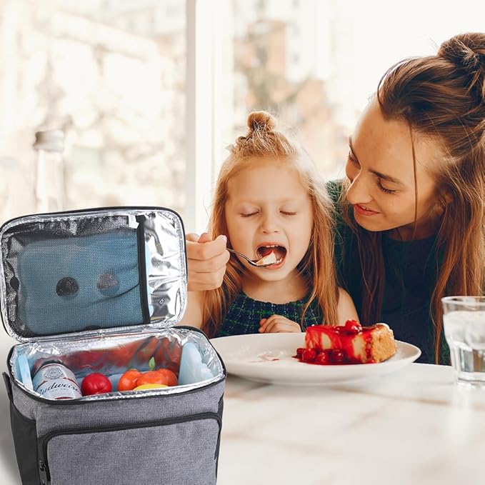 4/8 Pack Ice Packs for Lunch Boxes & Coolers, Slim Reusable Lunchbox Cooler for Women, Quick Freeze Space Saving Freezer Icepack, Long-Lasting Picnic Accessories Small Cold Pack, Travel Essentials