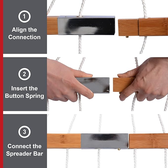 55in Hammock with Stand, Heavy Duty Hammock with Stand Included, Two Person Hammock with Curved Spreader Bar, Pillow and Portable Bag, 450 Lbs Capacity, Dark Gray