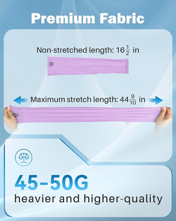 Arm Sleeves for Men Women UV Sun Protection Compression Arm Warmer Tattoo Cover Up, Sports Golf Cooling Sleeves