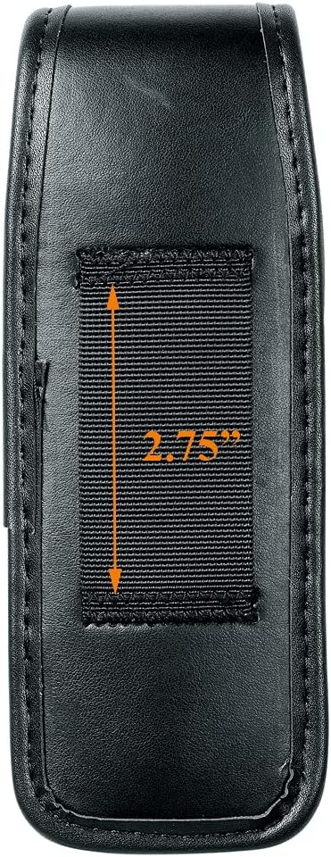 TAFTACFR Molded OC/Mace Spray Pouch, Top Flap Pepper Spray Holster OC/Mace Pepper Spray Black Pouch Hidden Snap(Small for MK3 and Large for MK4)